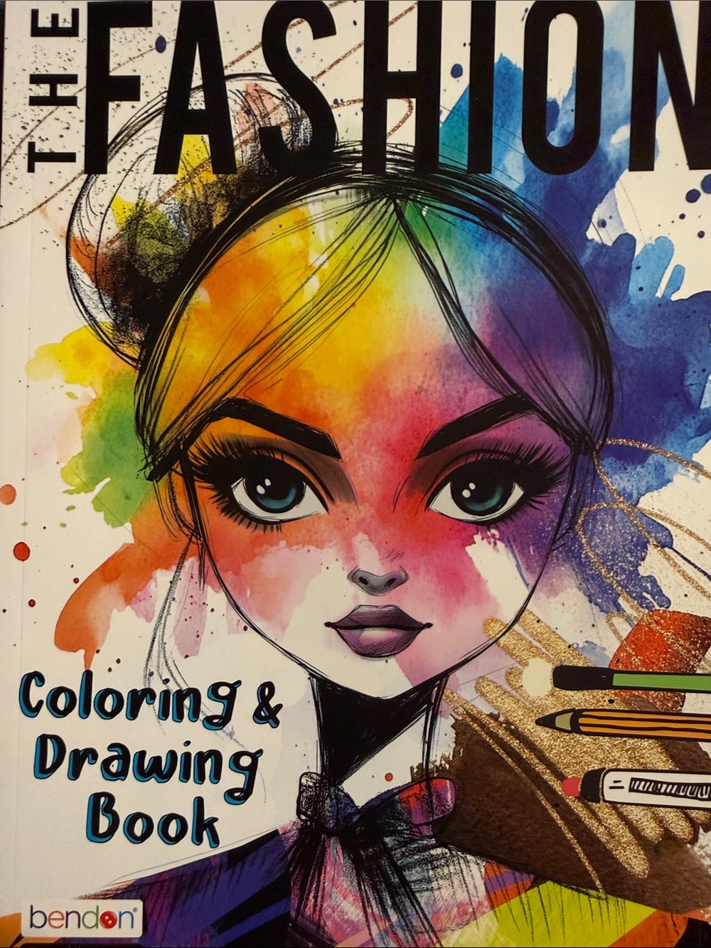 Bendon The Fashion Coloring & Drawing Book - Multicolor